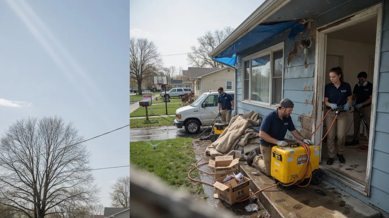 Basement Flood Cleanup in Pineville, WV near me